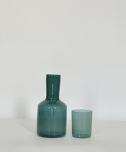 Load image into Gallery viewer, j&#39;ai soif carafe + glass TEAL
