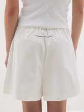 Load image into Gallery viewer, stretch cotton tennis short WHITE

