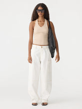 Load image into Gallery viewer, rib halter neck top DUNE
