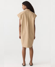 Load image into Gallery viewer, crushed cotton dress TAN
