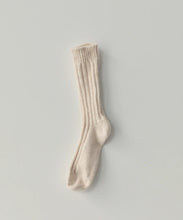 Load image into Gallery viewer, the woven sock CREAM
