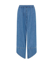 Load image into Gallery viewer, denim split hem pant
