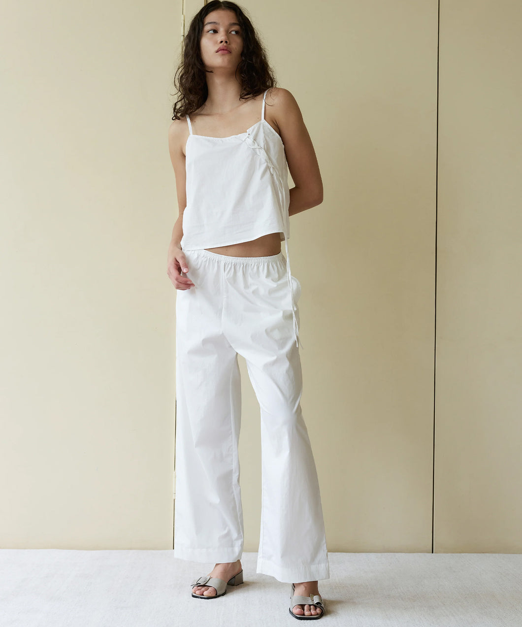 ease trouser WHITE