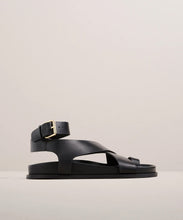Load image into Gallery viewer, the jalen sandal BLACK
