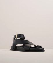 Load image into Gallery viewer, the jalen sandal BLACK
