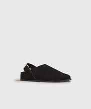 Load image into Gallery viewer, louis clog BLACK SUEDE
