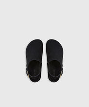 Load image into Gallery viewer, louis clog BLACK SUEDE
