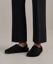 Load image into Gallery viewer, louis clog BLACK SUEDE
