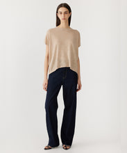 Load image into Gallery viewer, cotton linen slouch knit tank OATMEAL
