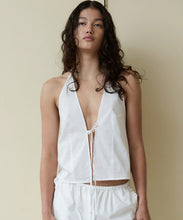 Load image into Gallery viewer, open halter top WHITE
