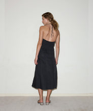 Load image into Gallery viewer, open halter top BLACK
