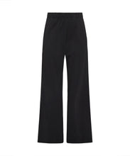 Load image into Gallery viewer, wide leg double jersey pant BLACK
