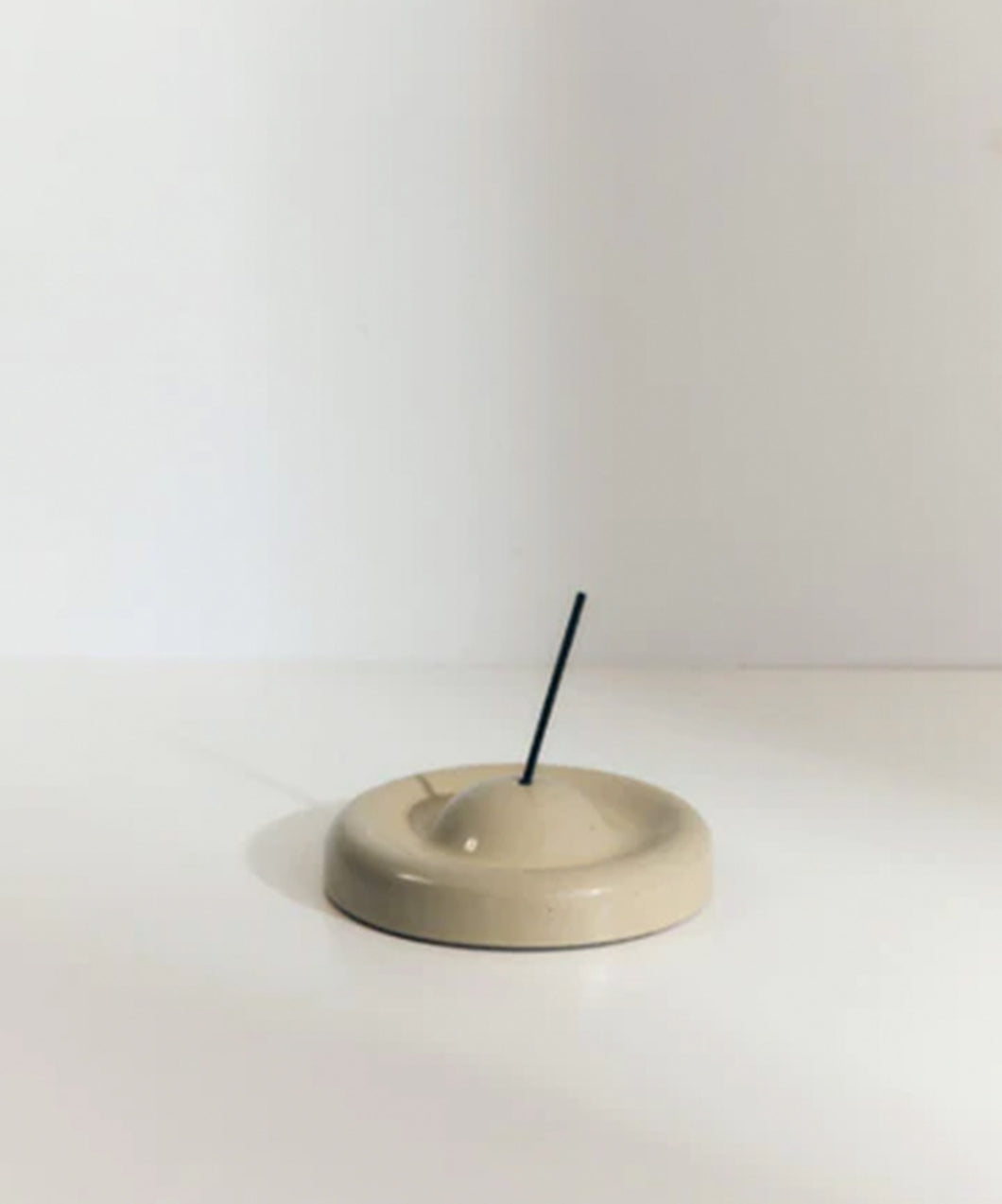 dune ceramic incense holder SAGE