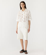 Load image into Gallery viewer, cotton lace shirt WHITE
