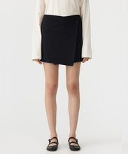 Load image into Gallery viewer, techno twill skirt BLACK
