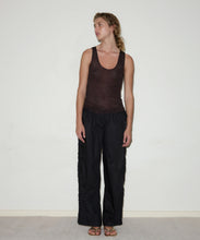 Load image into Gallery viewer, knit tank MAHOGANY
