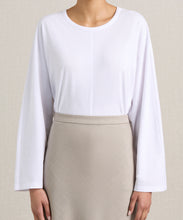 Load image into Gallery viewer, una long sleeve top WHITE
