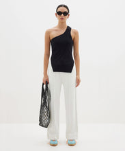 Load image into Gallery viewer, twill stitch detail pant WHITE
