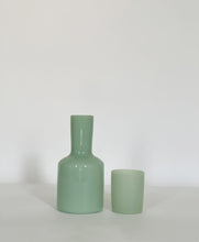 Load image into Gallery viewer, j&#39;ai soif carafe + glass opaque MINT
