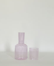 Load image into Gallery viewer, j&#39;ai soif carafe + glass PINK
