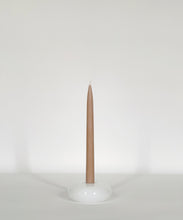 Load image into Gallery viewer, 4 chandelles - tapered candles SABLE
