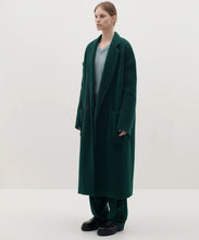 Load image into Gallery viewer, 30% off with code TAKE30 - woollen classic coat DEEP FOREST
