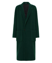 Load image into Gallery viewer, 30% off with code TAKE30 - woollen classic coat DEEP FOREST

