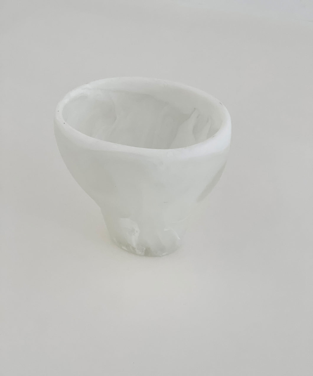 small offering vase WHITE/CLEAR